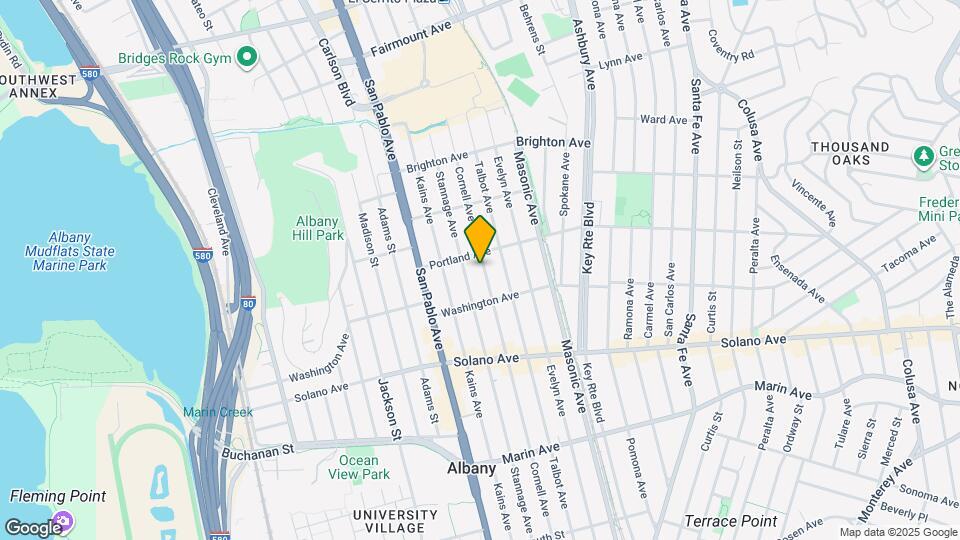 708 Cornell Ave Mapa y Detalles de la Ubicación