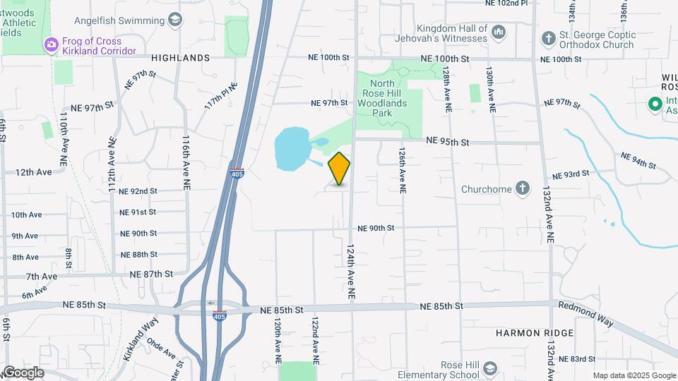 12310 NE 92nd St Mapa y Detalles de la Ubicación