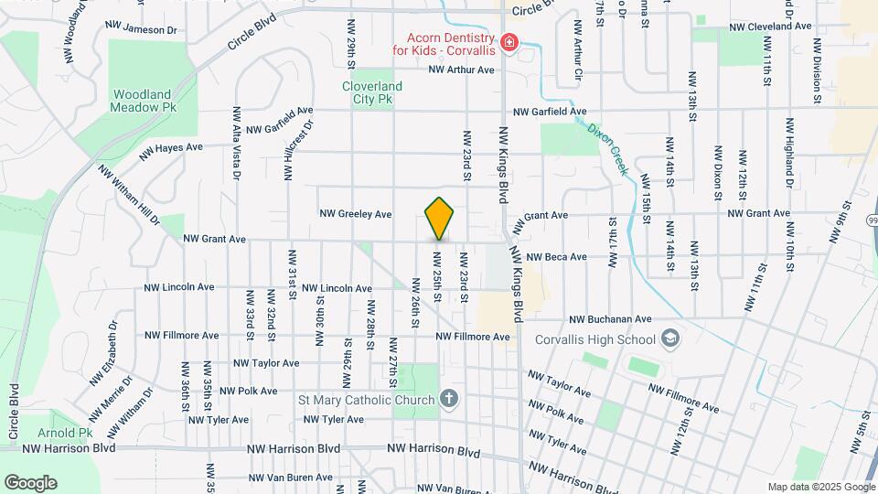 1135 NW 25th St Map and Location Details