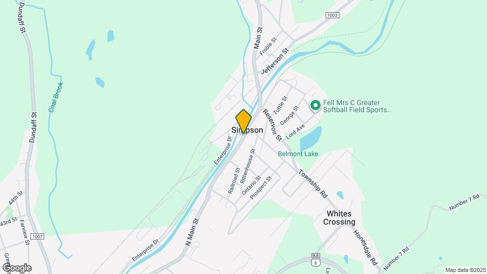 554 N Main St Map and Location Details