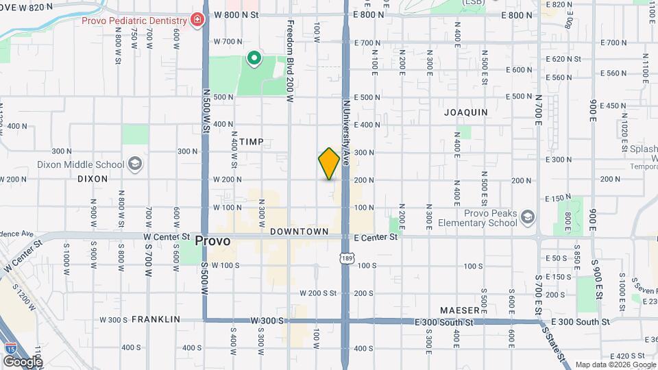 55 W 200 N Map and Location Details