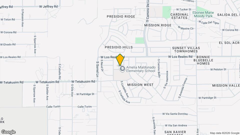 7393 S MESSALA Ct Map and Location Details