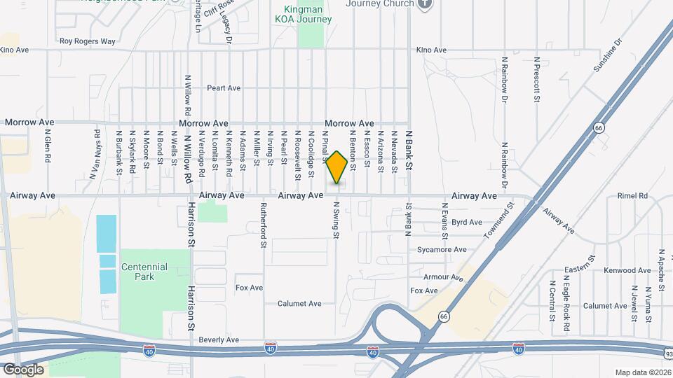 3515 N Swing St Mapa y Detalles de la Ubicación