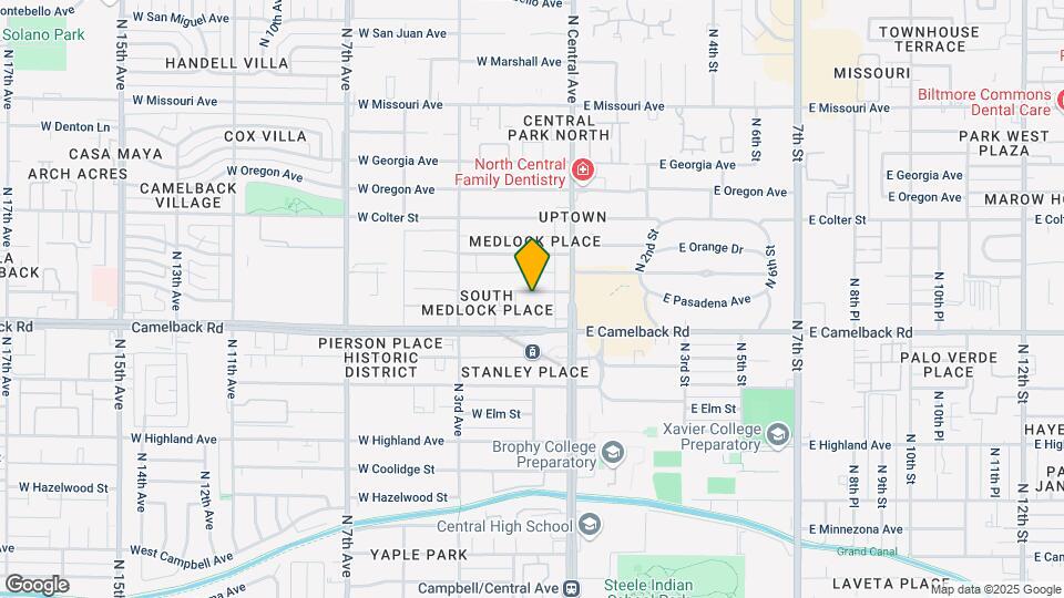 21 W Pasadena Ave Mapa y Detalles de la Ubicación