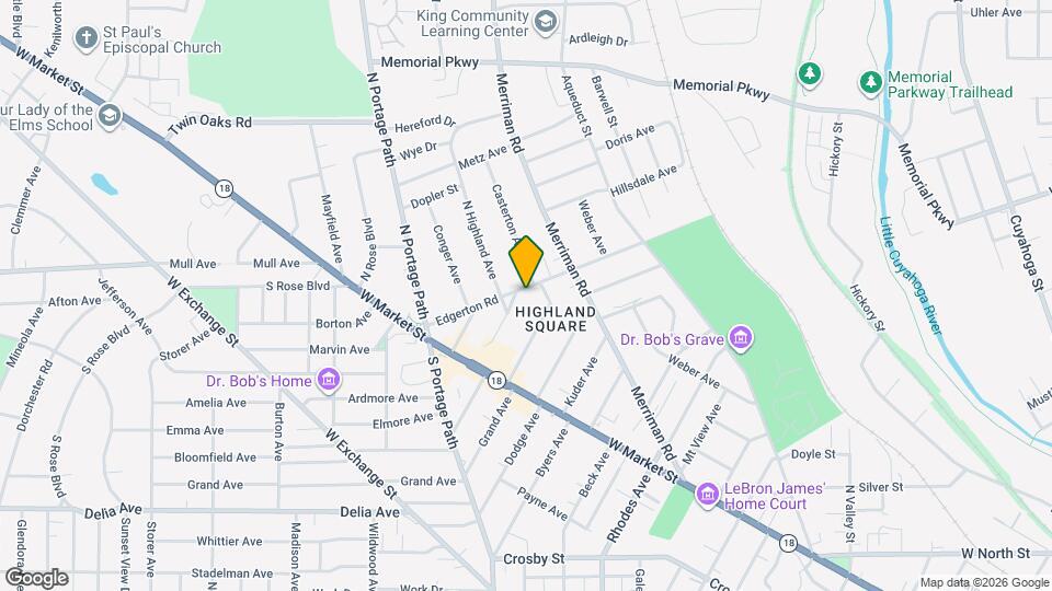 122 Edgerton Rd, Unit Edgerton first floor Map and Location Details