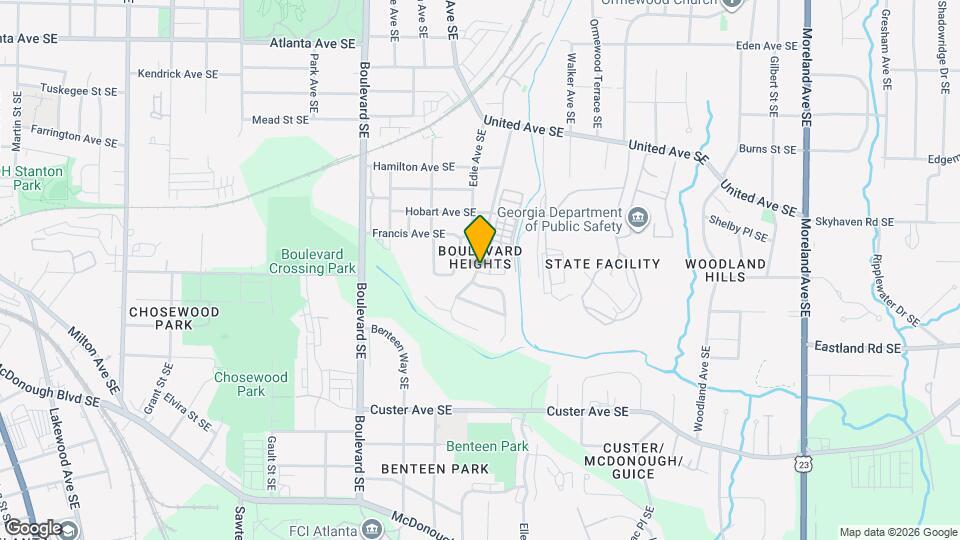 745 Hamilton Cir SE Map and Location Details