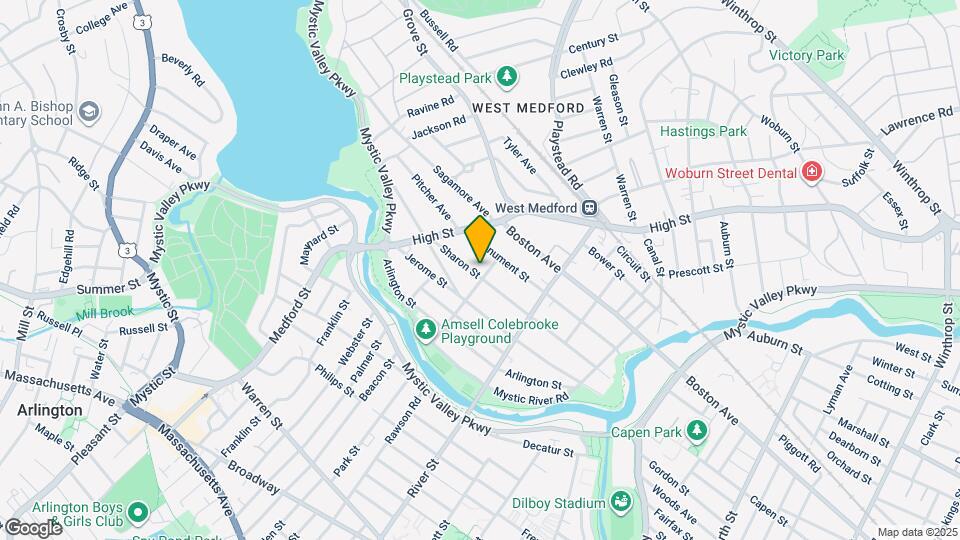 44 Sharon St Mapa y Detalles de la Ubicación