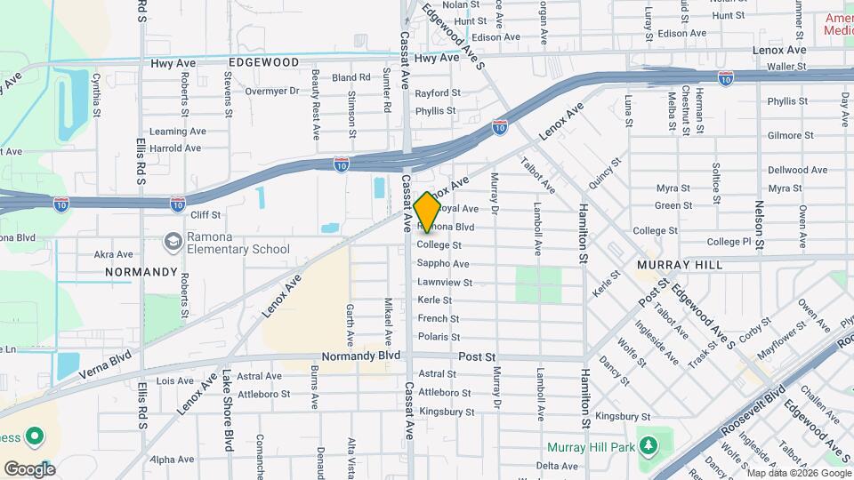 4833 College St Mapa y Detalles de la Ubicación