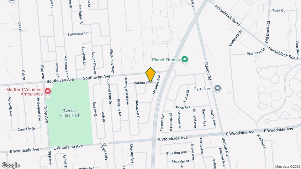 22 Carson Ln, Unit C Map and Location Details