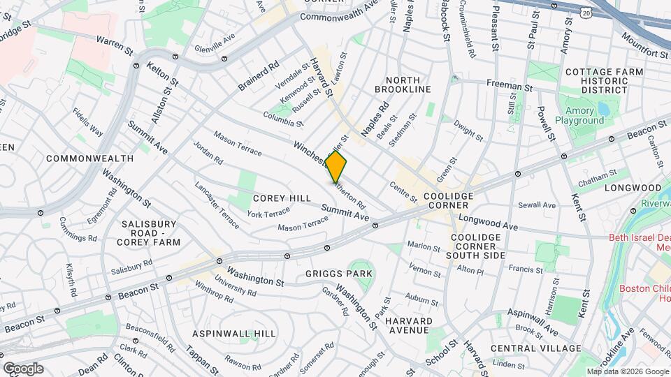 58 Atherton Rd Map and Location Details