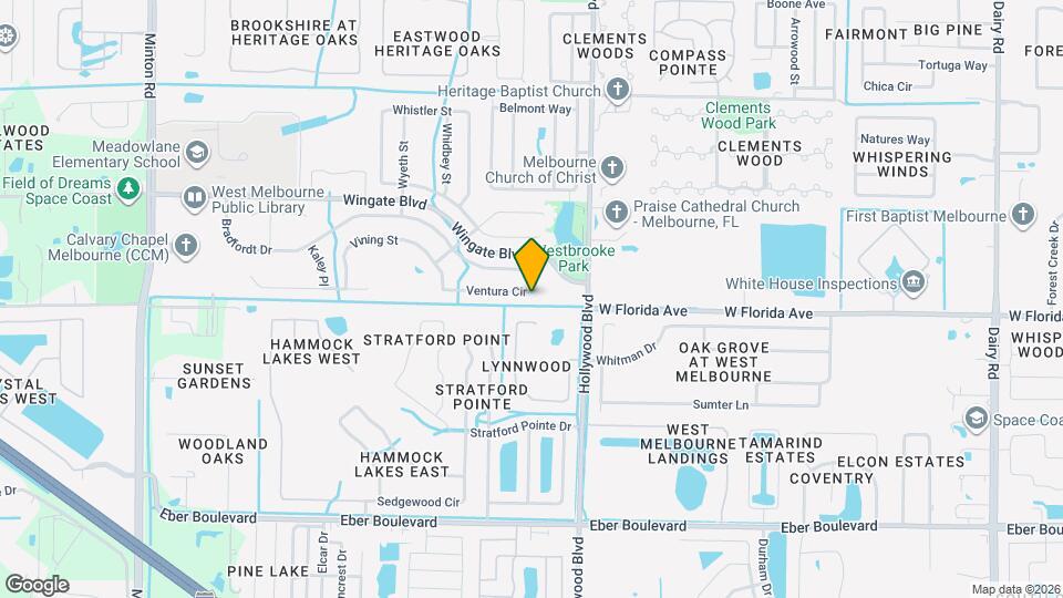 2554 Ventura Cir Mapa y Detalles de la Ubicación