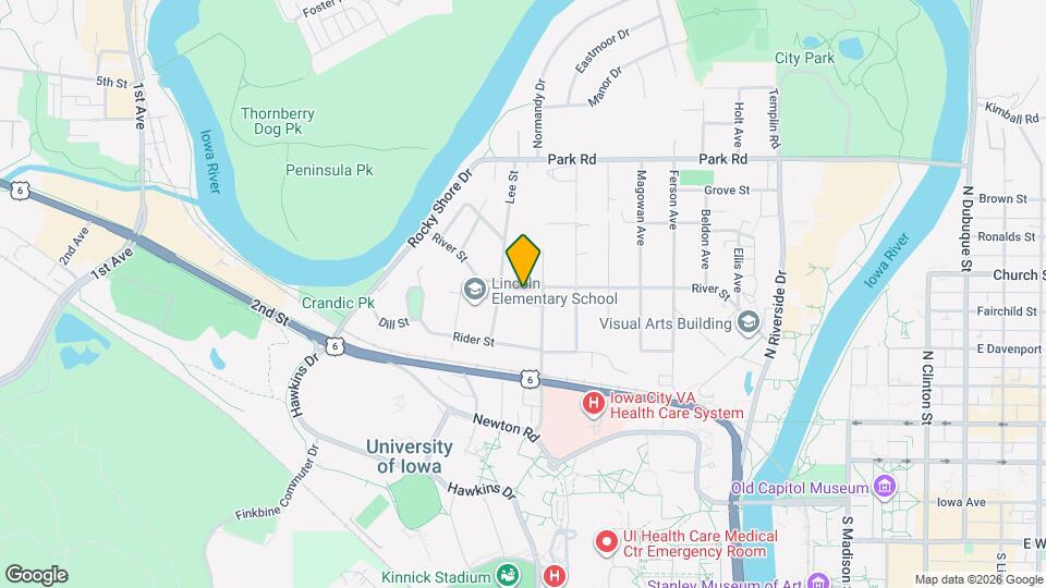 817 River St Map and Location Details