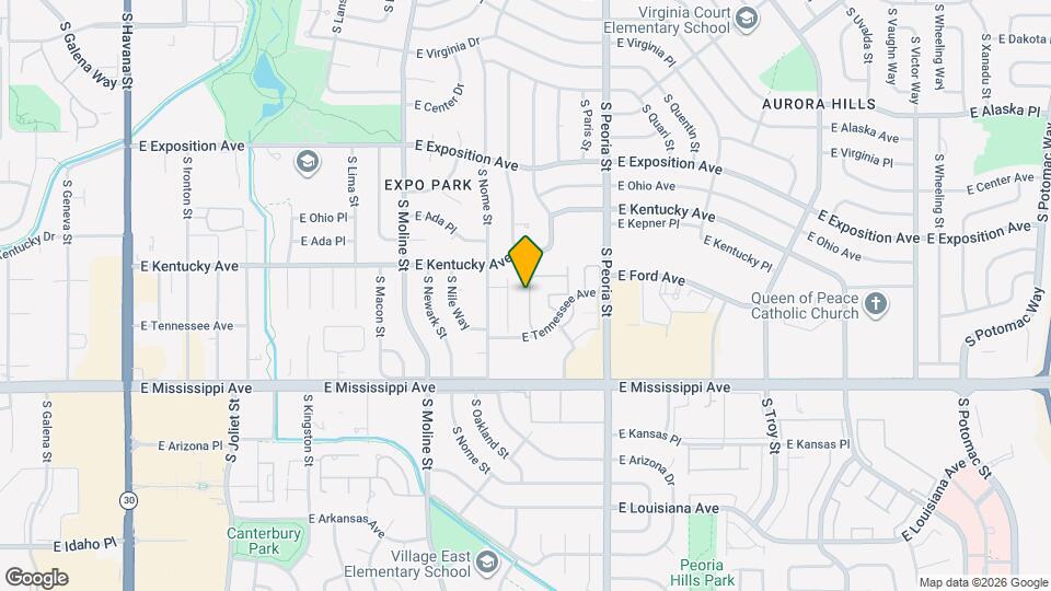 11867 E Kepner Dr Map and Location Details
