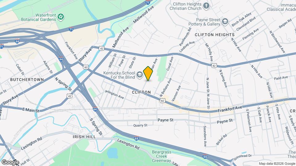 213 Haldeman Ave Map and Location Details