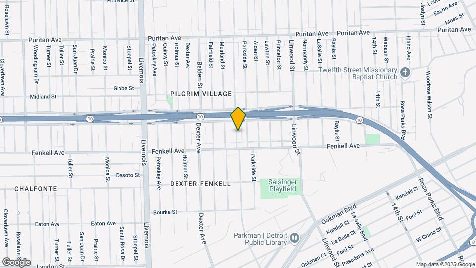 15354 Wildemere St Map and Location Details