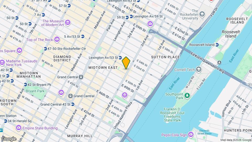 973 2nd Ave Mapa y Detalles de la Ubicación