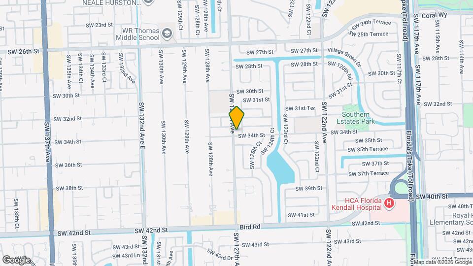 3325 SW 127th Ave Map and Location Details
