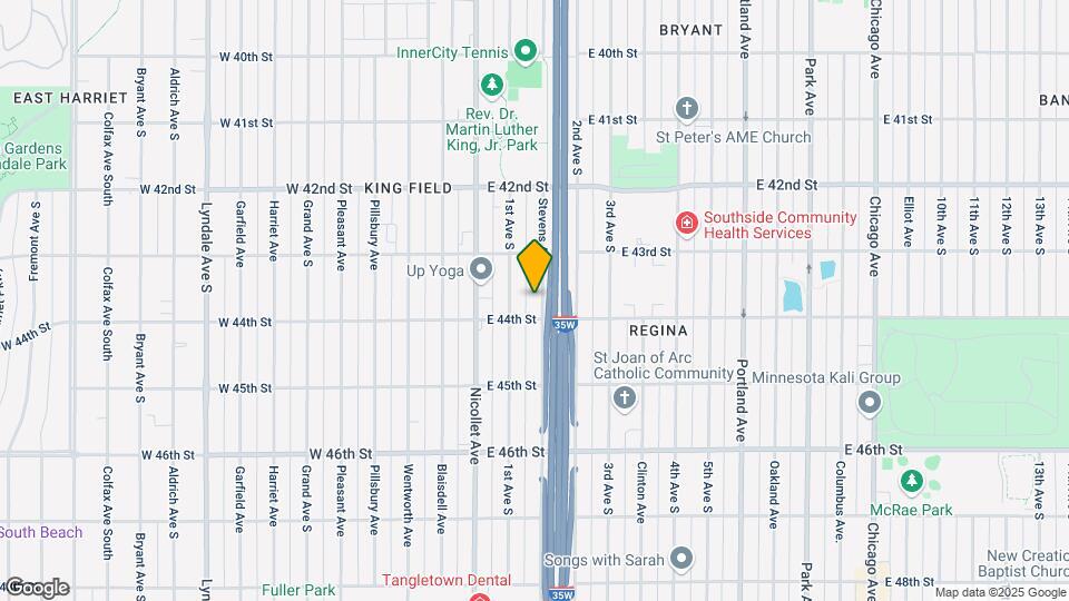 4338 Stevens Ave Map and Location Details