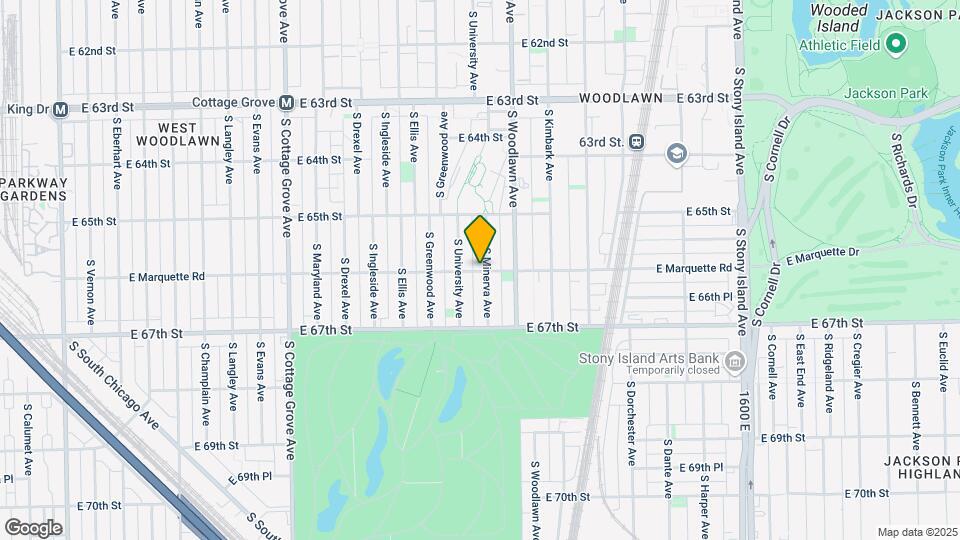 6556 S Minerva Ave Map and Location Details