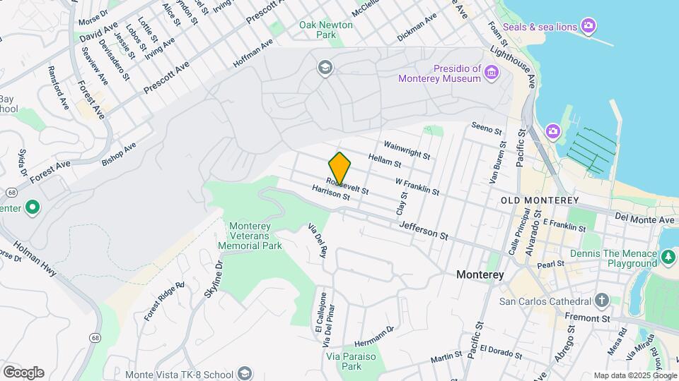 1064 Harrison St Map and Location Details