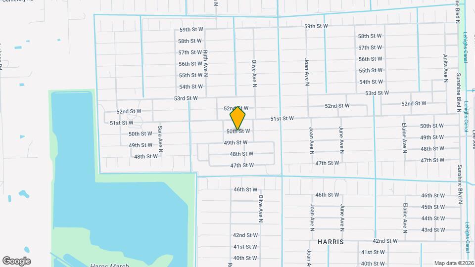 3211 50th St W Map and Location Details
