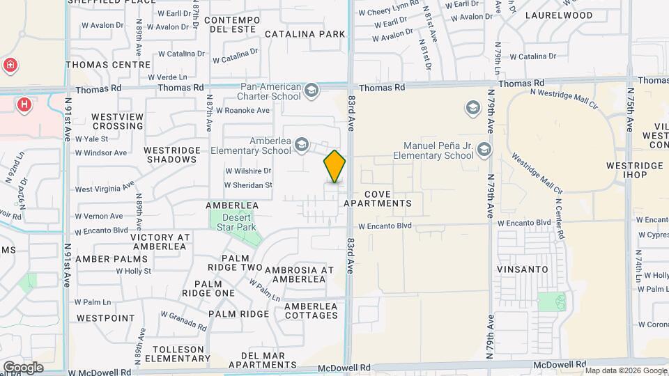 8323 W Sheridan St Map and Location Details