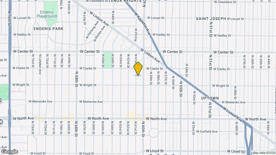 2534 N 61st St Map and Location Details