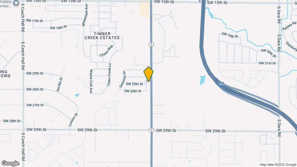 2536 Canyon Creek Dr Map and Location Details