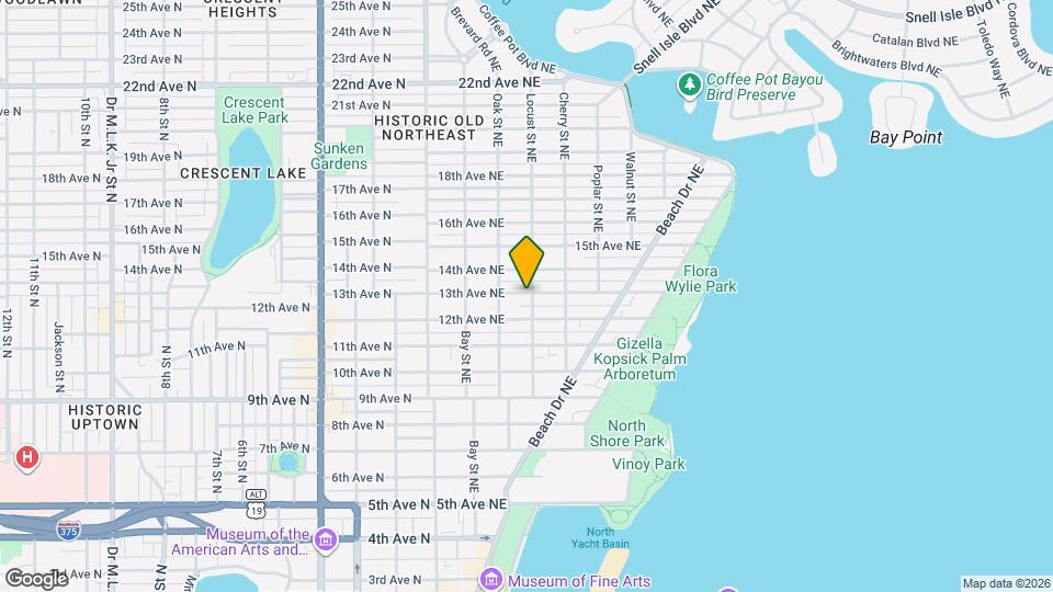 354 13th Ave NE Map and Location Details