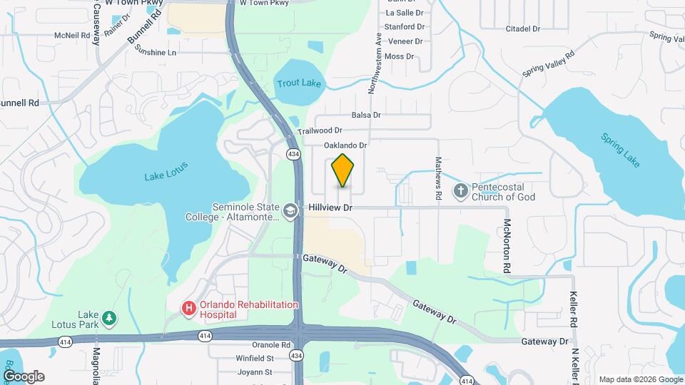 671 Caliente Way Mapa y Detalles de la Ubicación