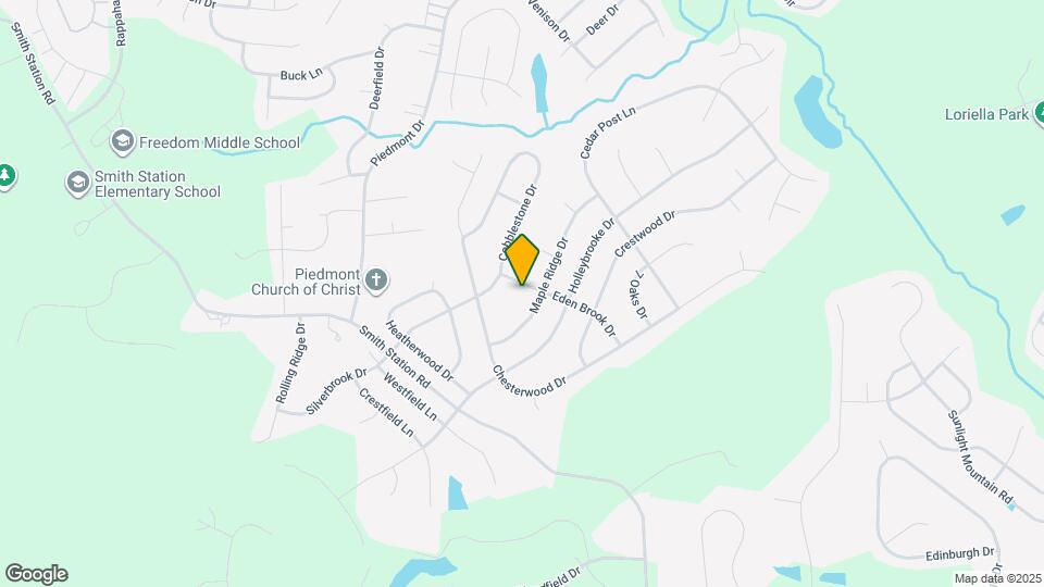 10706 Eden Brook Dr Map and Location Details