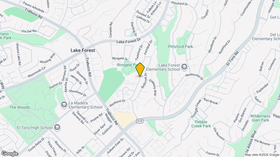 21913 Rimhurst Dr Map and Location Details