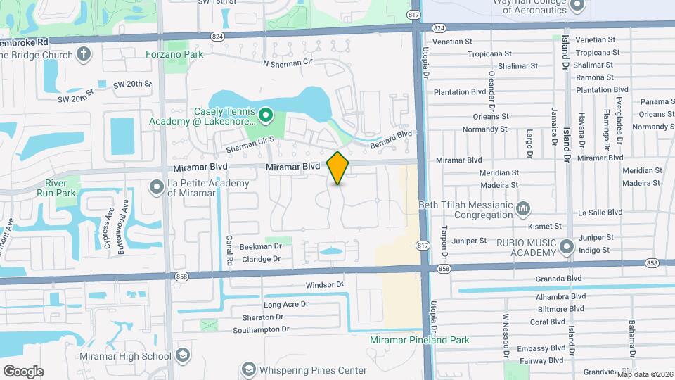 2610 SW 83rd Ave Map and Location Details