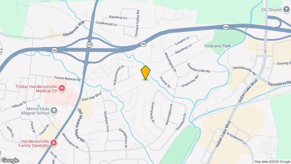 282 Southburn Dr Map and Location Details