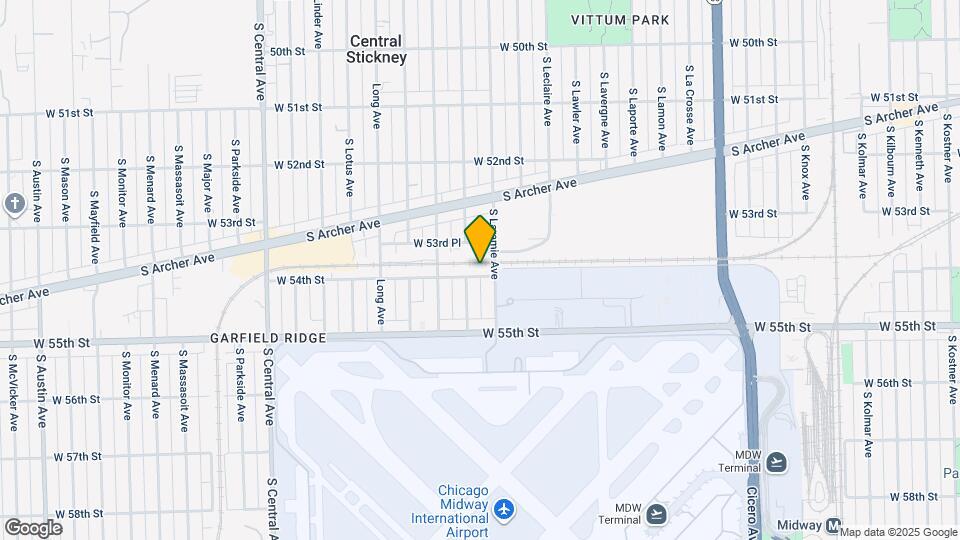 5210 W 54th St Mapa y Detalles de la Ubicación