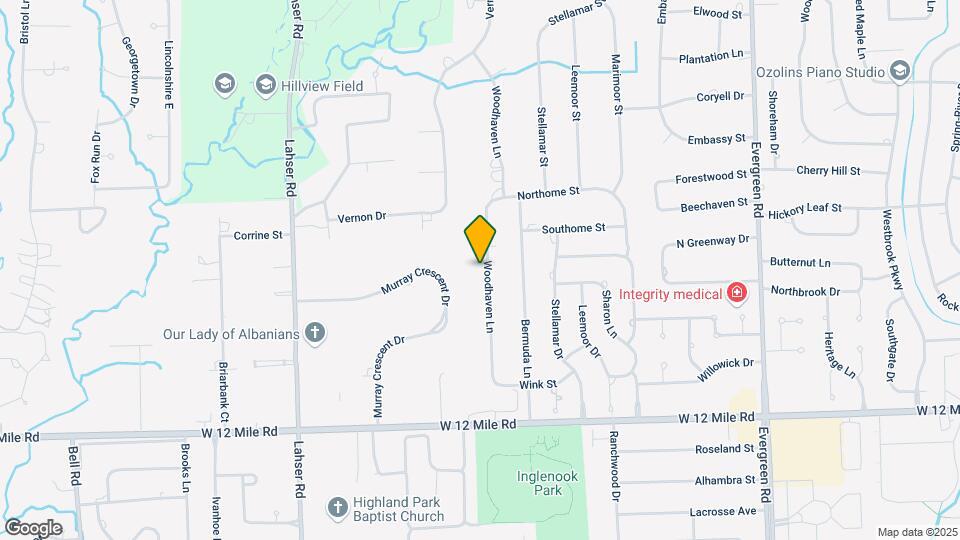 29585 Woodhaven Ln Map and Location Details