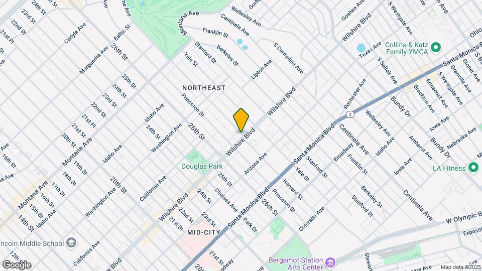 2729 Wilshire Blvd, Unit 6 Map and Location Details