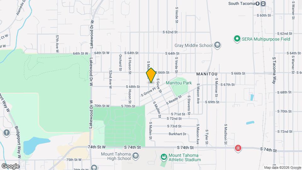 6631 S Mullen St Mapa y Detalles de la Ubicación