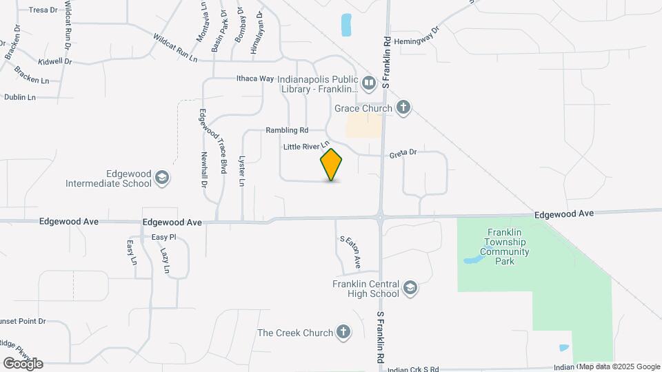 8209 Twin River Dr Map and Location Details