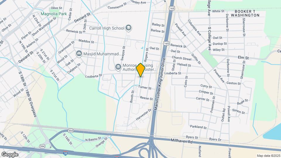 1712 Rogers St Map and Location Details