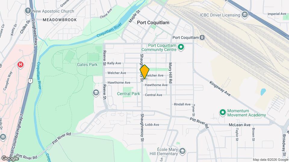 Avanti Map and Location Details