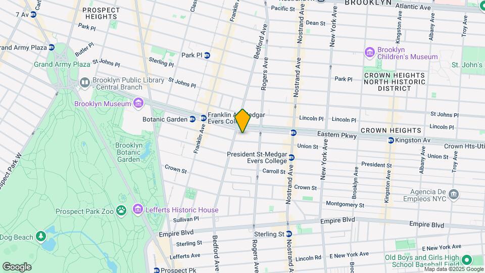 410 Eastern Parkway Map and Location Details