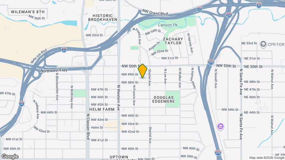 821 NW 48th St Map and Location Details