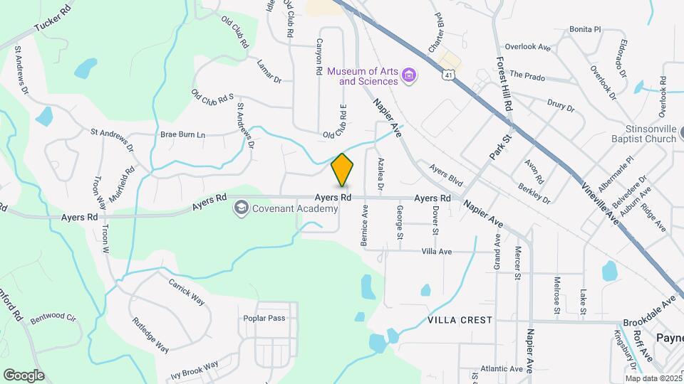 4510 Shadow Lawn Dr Map and Location Details