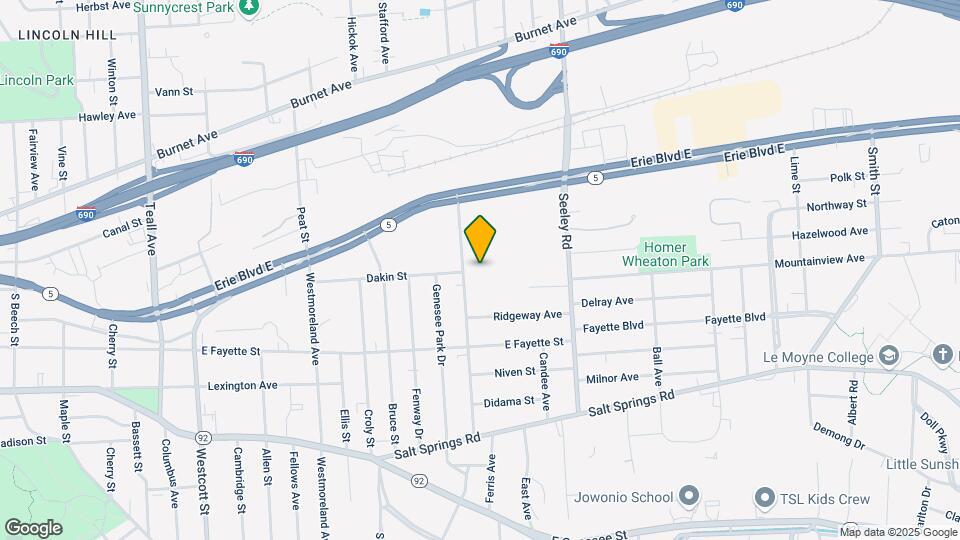 Arbor Heights Apartments Map and Location Details