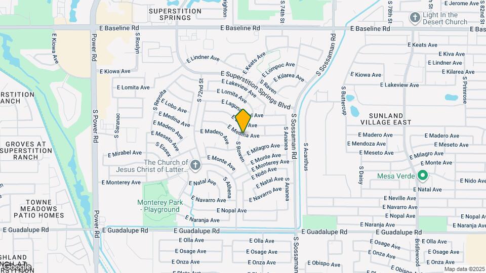 7407 E Medina Ave Map and Location Details