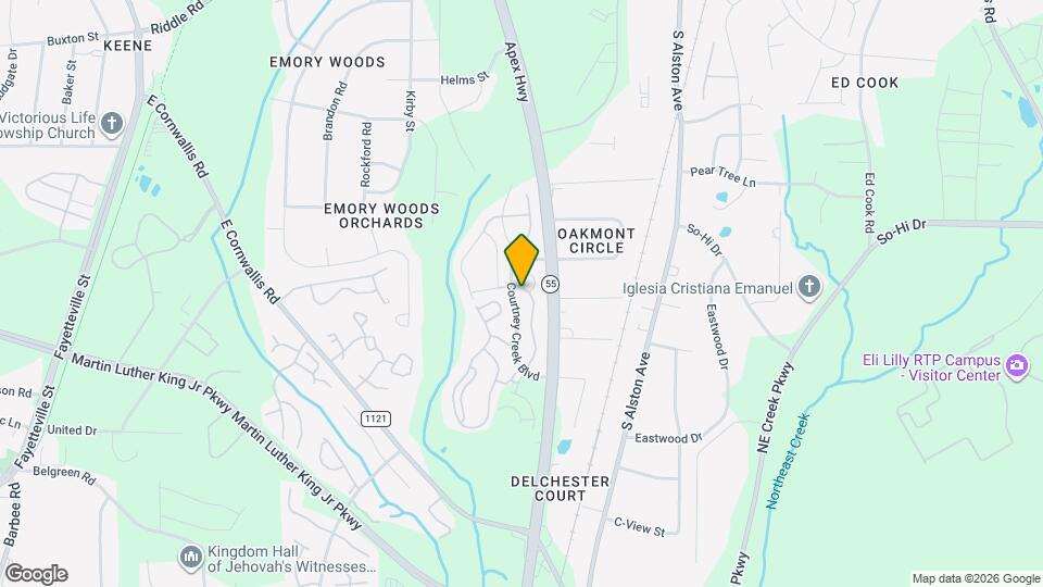 1504 Holly Grove Way Map and Location Details