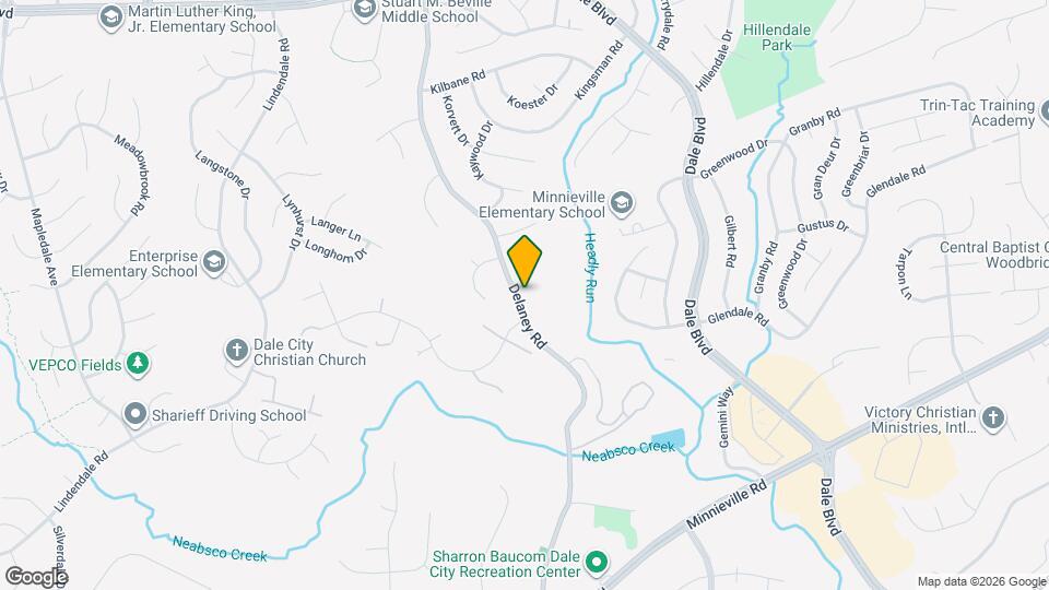 13853 Delaney Rd Map and Location Details