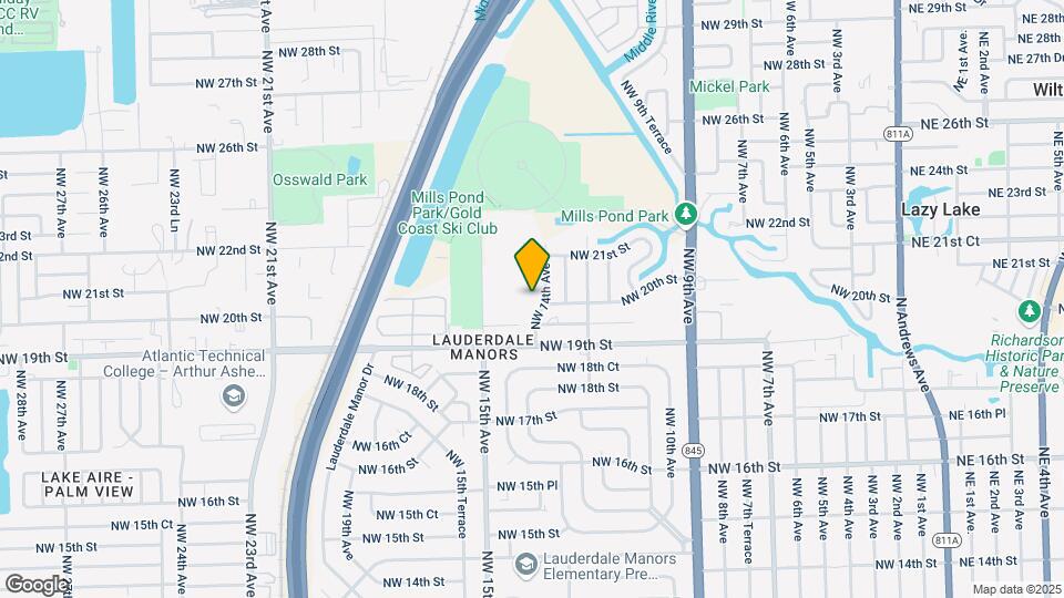1431 NW 20th St Mapa y Detalles de la Ubicación