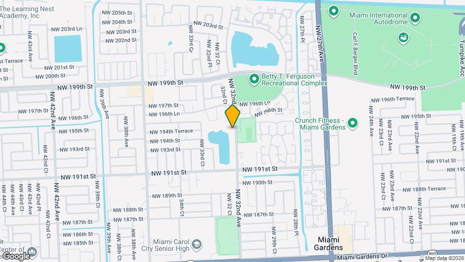 19420 NW 32nd Ave, Unit 9202 Map and Location Details